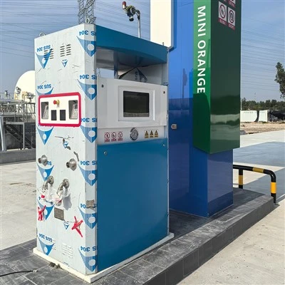 Колона за пълнене на LNG